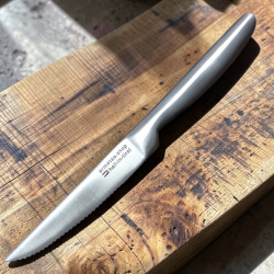 Gastro Pizza- & Steakmesser – Edelstahl, Wellenschliff, 220 mm - Bild 4