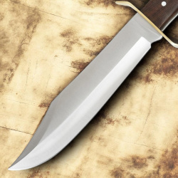 Mick’s Outback Bowie – Outdoor Messer aus 440 Edelstahl mit Lederetui - Bild 2