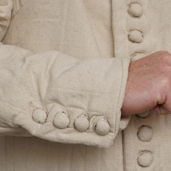 Gambeson Typ 6 geknöpft Farbe Natur - Bild 3