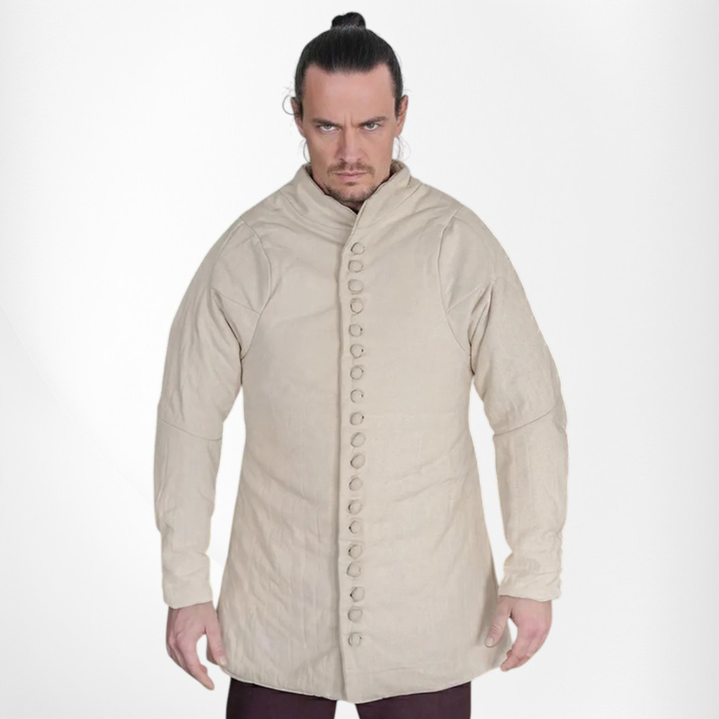 Gambeson Typ 6 geknöpft Farbe Natur - Bild 1