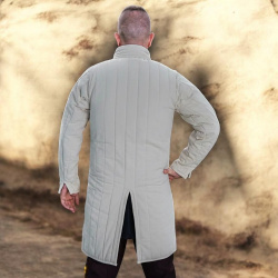 Mittelalter Gambeson Typ 8 – dreischichtige Steppjacke mit hohem Kragen - Bild 3