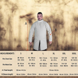Mittelalter Gambeson Typ 8 – dreischichtige Steppjacke mit hohem Kragen - Bild 7