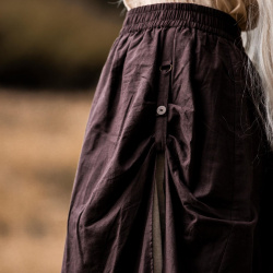 Mittelalter Rock "Elise" Braun/Natur - Bild 6