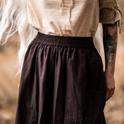 Mittelalter Rock "Elise" Braun/Natur - Bild 7