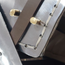 Beckenhaube mit Visier – Schaukampfhelm aus 1,6 mm Stahl - Bild 8