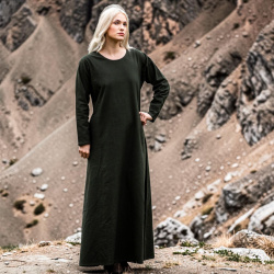Damen Kleid „Alvilda“ – grünes Mittelalterkleid mit Rundhalsausschnitt - Bild 7