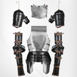 Landsknecht Rüstung Komplettset – 1,6 mm Stahl, Renaissance Söldnerrüstung - Bild 3