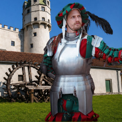 Landsknecht Rüstung Komplettset – 1,6 mm Stahl, Renaissance Söldnerrüstung - Bild 4