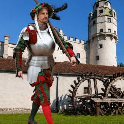 Landsknecht Rüstung Komplettset – 1,6 mm Stahl, Renaissance Söldnerrüstung - Bild 6