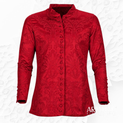 Cotehardie Rodrigo – spätmittelalterliche Jacke aus Brokat auf https://armatae.shop - Bild 1