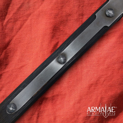 Hellebarde mit langem Dorn aus Hardox 450 Stahl – handgefertigte Stangenwaffe, 210 cm - Bild 6