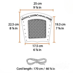 Lederarmschienen mit Kettengeflecht – Mittelalter Armschutz mit Kettenverstärkung - Bild 5