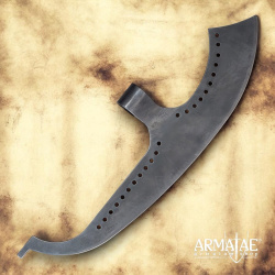 Bardiche aus HARDOX 450 Stahl – handgeschmiedeter Bardichenkopf für Schaukampf - Bild 1