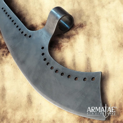 Bardiche aus HARDOX 450 Stahl – handgeschmiedeter Bardichenkopf für Schaukampf - Bild 3
