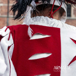 Landsknecht Wams – Yoremade Landsknecht Doublet - Rot/Weiß - Bild 2