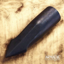 Handgeschmiedete Armbrustbolzen-Spitze mit Tülle – Mittelalterliche Replik - Bild d