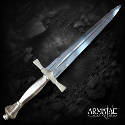 Silberdolch um 1590 – Windlass Silver Hilted Dagger - Bild 9