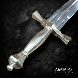 Silberdolch um 1590 – Windlass Silver Hilted Dagger - Bild 5