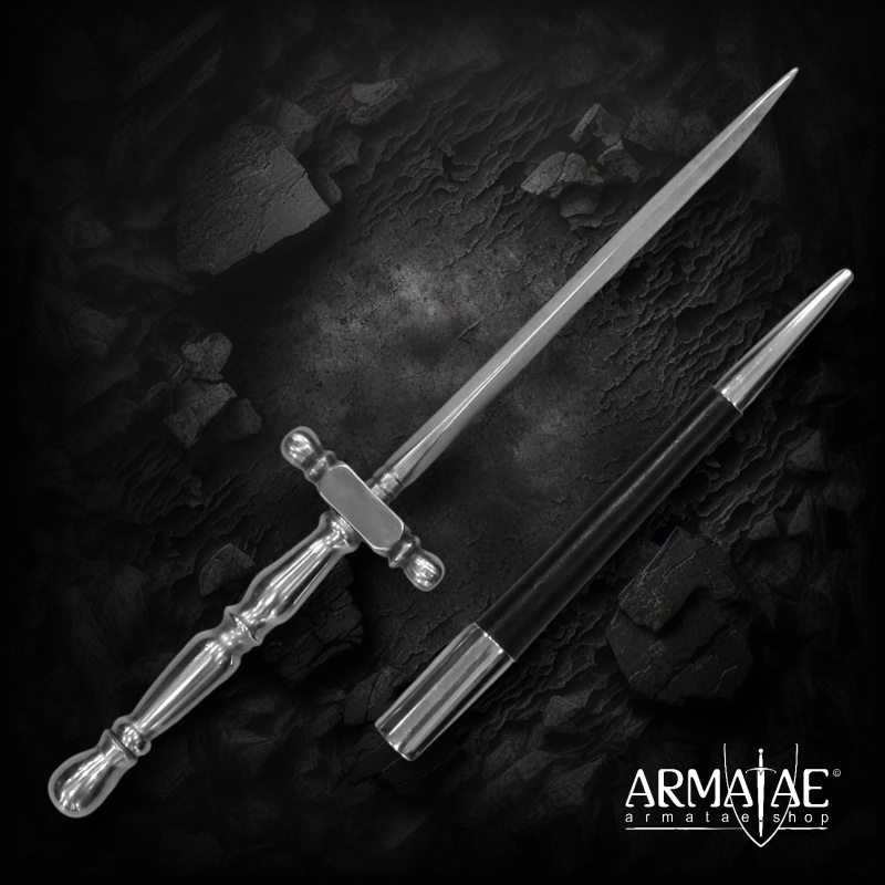 Ganzstahl Stiletto von Windlass – Renaissance Stilett aus Kohlenstoffstahl - Bild 1