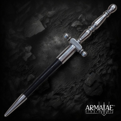 Ganzstahl Stiletto von Windlass – Renaissance Stilett aus Kohlenstoffstahl - Bild 7