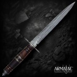 Camelot Dolch aus Damaststahl – Windlass Steelcrafts - Bild 1