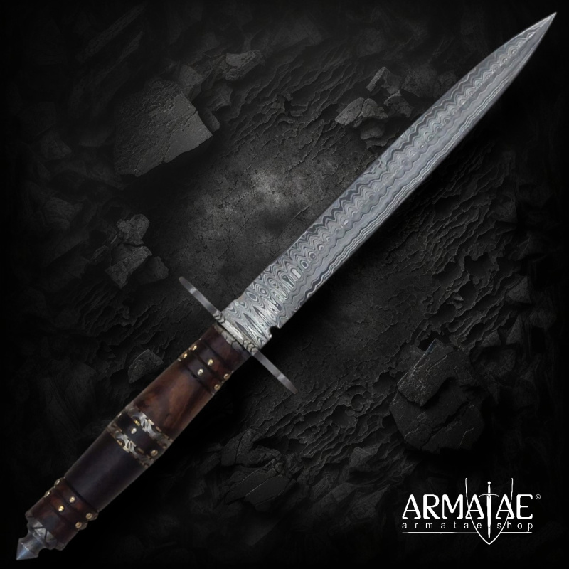 Camelot Dolch aus Damaststahl – Windlass Steelcrafts - Bild 1