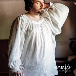 Renaissance Hemd Duccio – Historisches Baumwollhemd 1
