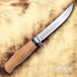 Jagdmesser H1203 – 440 Edelstahl mit Buchenholzgriff 3