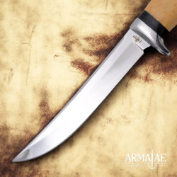 Jagdmesser H1203 – 440 Edelstahl mit Buchenholzgriff 5