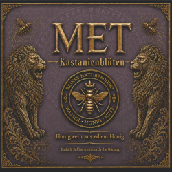 Armatae.shop Met Kastanienblüte – Honigwein aus Kastanienblütenhonig – 0,75 l - Bild 2