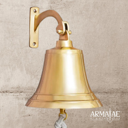 Messingglocke zur Wandmontage – Vintage-Stil 4