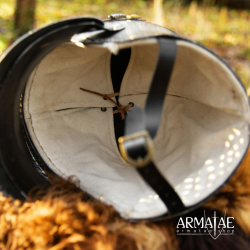 Hundsgugel um 1400 – schaukampftauglicher Ritterhelm aus 2 mm Stahl 9