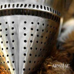 Hundsgugel um 1400 – schaukampftauglicher Ritterhelm aus 2 mm Stahl 7