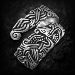 Wikinger Ring Thorkil aus 925 Sterling Silber – Mammen-Stil – Gr. S, M oder L - 3