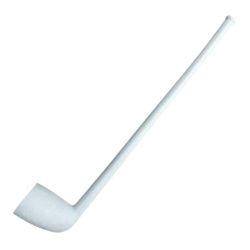 Traditionell gebackene Ton Tabakpfeife des 17. Jhd. 20 cm dick auf https://armatae.shop - Titelbild