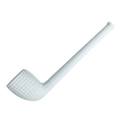 Traditionell gebackene Ton Tabakpfeife des 17. Jhd. Schuppen auf https://armatae.shop - Titelbild