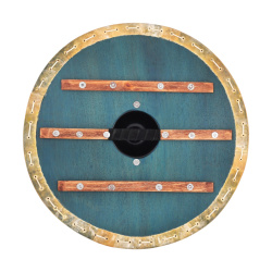 Wikinger Rundschild „Yggdrasil – Der Lebensbaum“ – 60 cm mit Rohhautrand 2