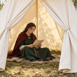 Historisches Jorvik Sachsenzelt für Reenactment und mittelalterliches Lagerleben 4