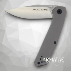 Taschenmesser 007 – Einhandmesser aus 8Cr14MoV mit titanbeschichtetem Aluminiumgriff 2