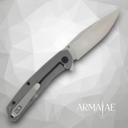 Taschenmesser 007 – Einhandmesser aus 8Cr14MoV mit titanbeschichtetem Aluminiumgriff 5