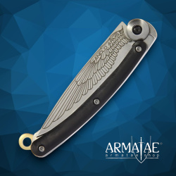 EDC Modern Ergonomic – leichtes Zweihand-Taschenmesser aus 420 Stahl 4
