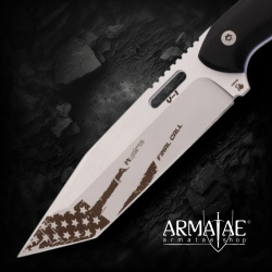 Hydra Knives „Final Call I“ – Sleipner Cryo-Stahl – American Tanto 2