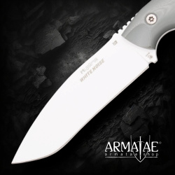 Hydra Knives „White Noise“ – Böhler K110 / D2 – Drop Point 2