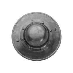 BattleCry Soldier’s Buckler – geschmiedeter 1065er Kohlenstoffstahl – 30,5 cm 1
