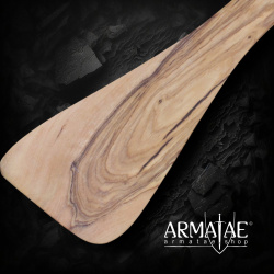 Pfannenwender aus Olivenholz – 30 cm – handgefertigt 3