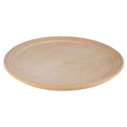 Teller aus Buchenholz Ø 30 cm 1