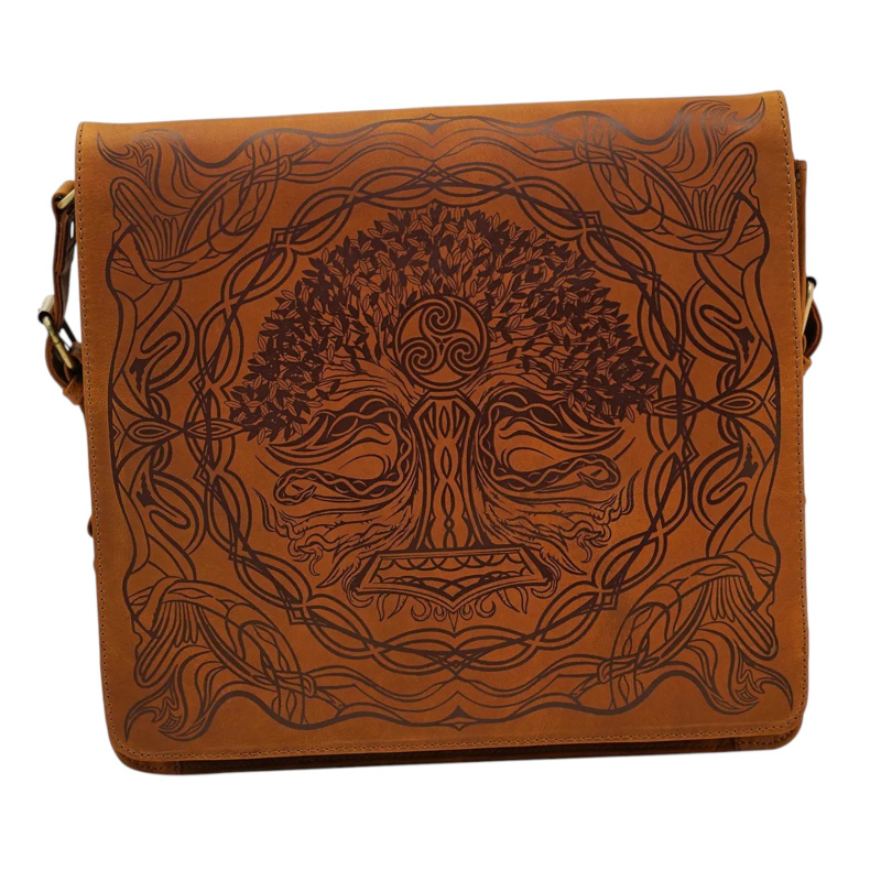 Urban Viking Ledertasche Mjölnir aus Vollnarbenleder 1