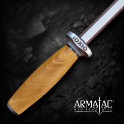 IOXIO Keramik-Wetzstab Duo Olive – 800 / 3000 3