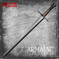 RED DRAGON HEMA Bastard-Trainingsschwert – 113 cm 4