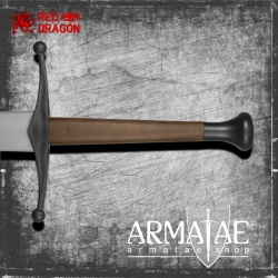RED DRAGON HEMA Zweihand-Trainingsschwert – 124 cm 2